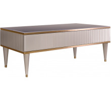 Стол журнальный с выдвижным ящиком Rimini Solo РМСТ-2 (s)(слоновая кость)